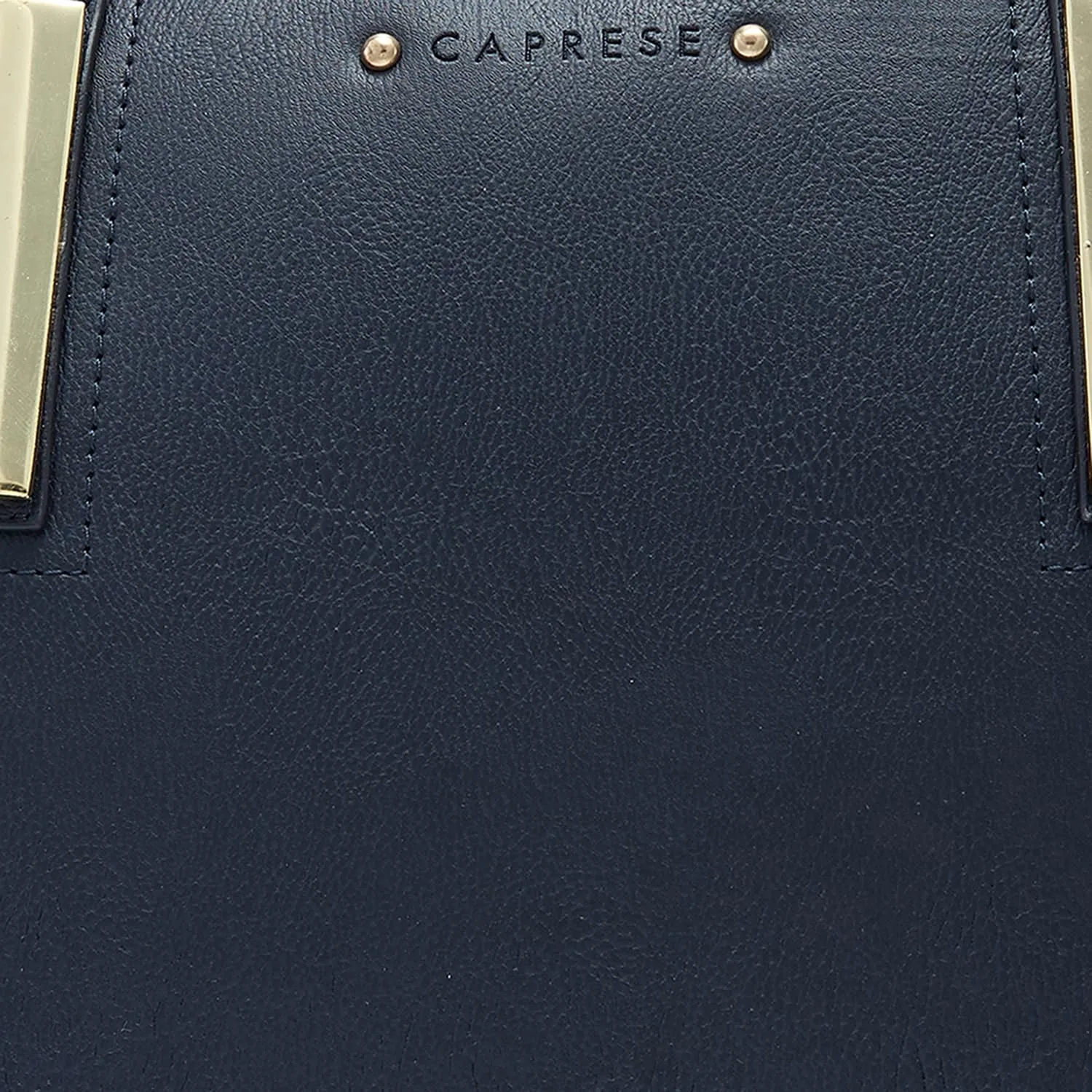 Caprese Viola Satchel, Navy-Medium | Chic & Stylish Handbag for Women with Multiple Compartments | Secure Top Zip | Perfect for Casual & Daily Use