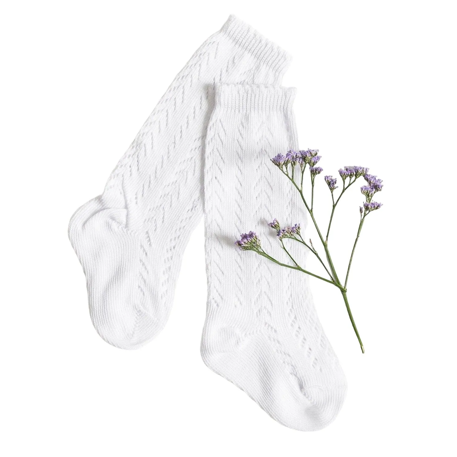 Llb Lace Knee High Socks