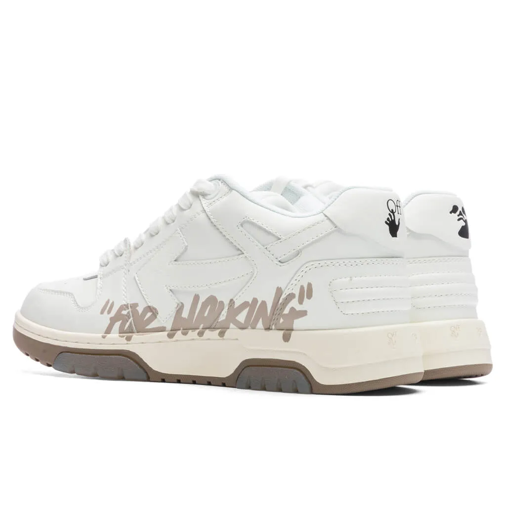 Out of Office "For Walking" - White/Dark Sand