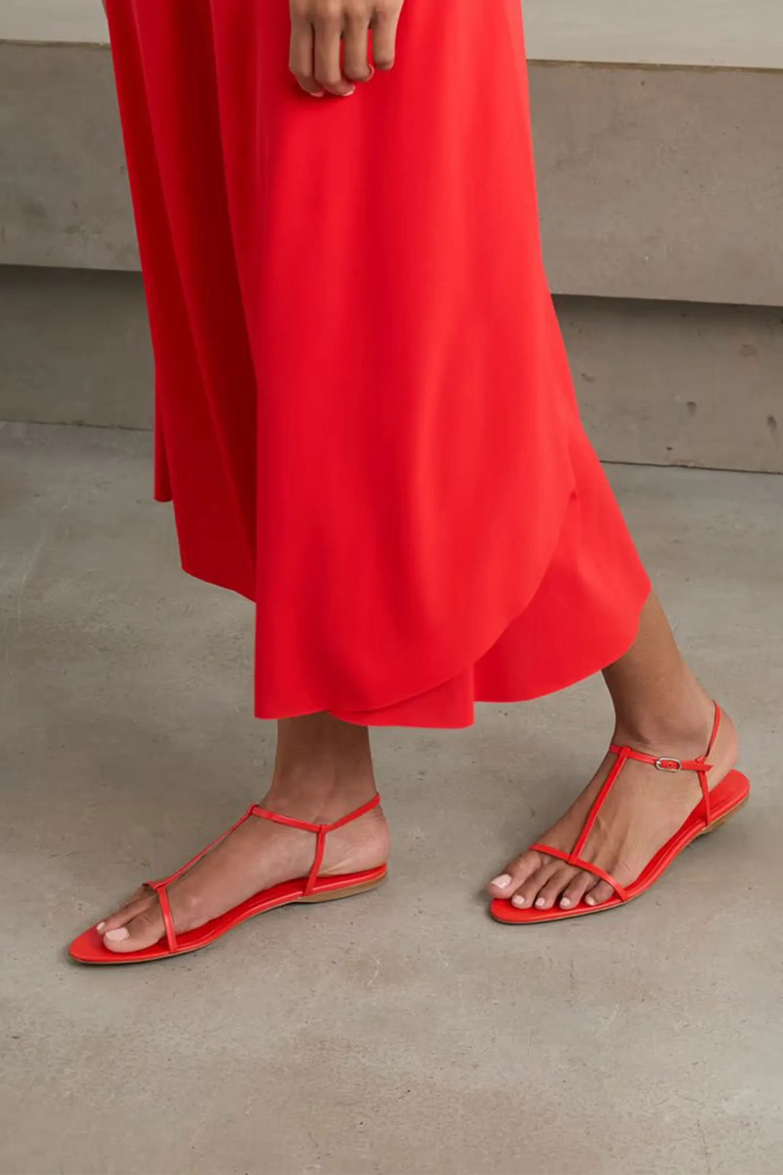 Rene Leather Sandals