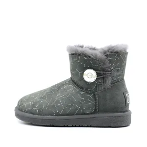 Starsky Crystal Short Ugg Boot - Grey