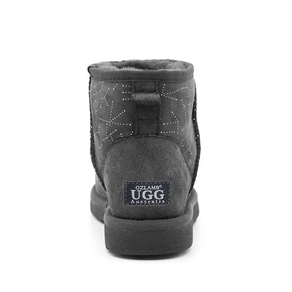 Starsky Short Ugg Boot - Grey