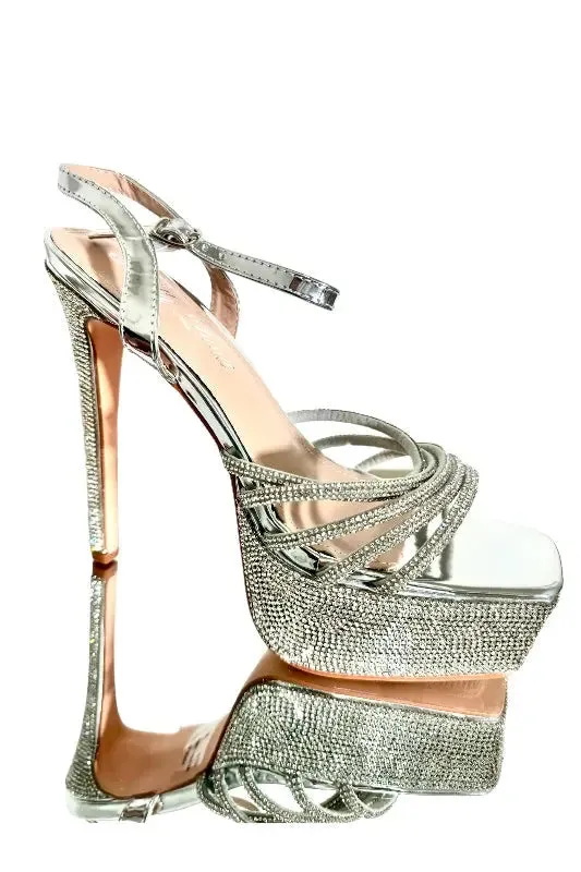 Strappy Diamond Stiletto
