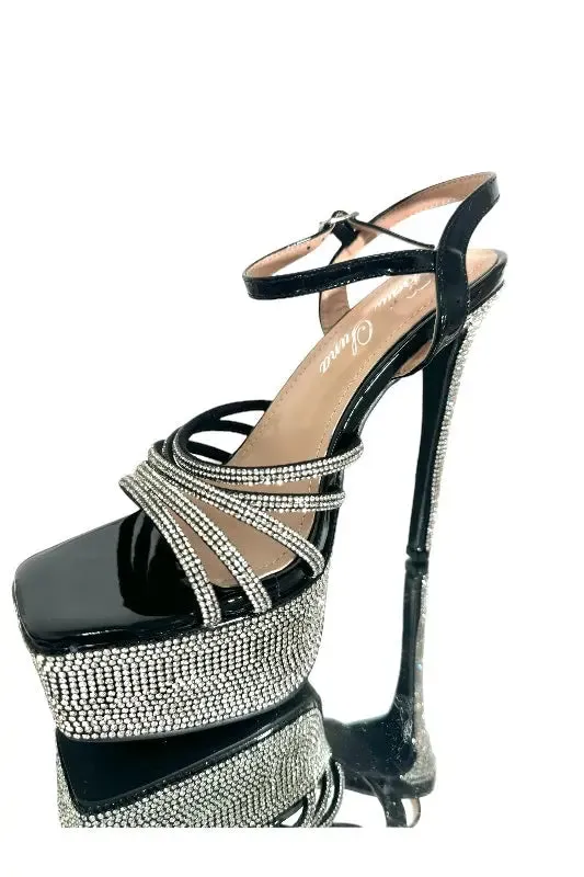 Strappy Diamond Stiletto