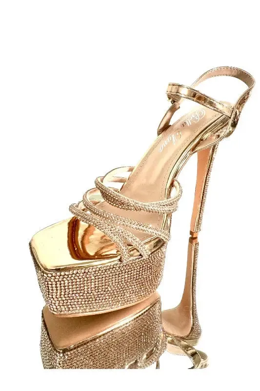 Strappy Diamond Stiletto