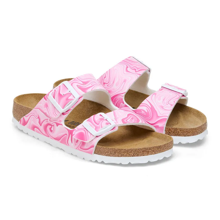 Women's Birkenstock Arizona Birko-Flor 1026548 Color: Fuchsia Tulip