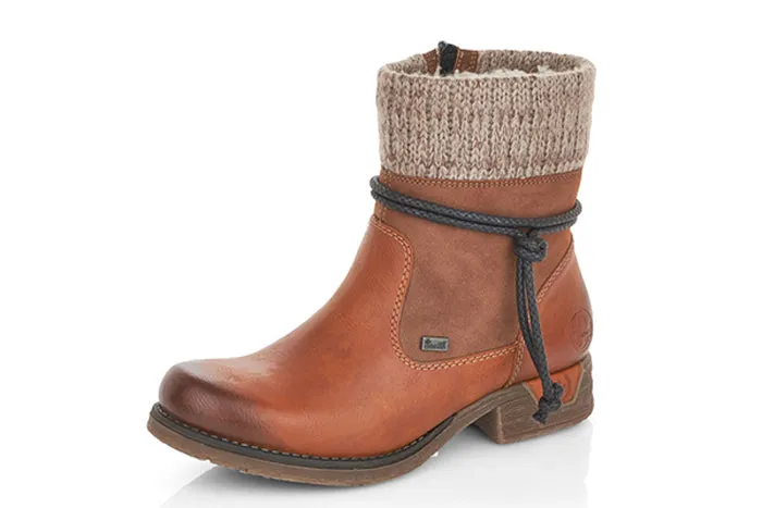 Womens Rieker Newa Eagle Cayenne